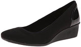 Sport Wisher Fabric Wedge Pump Black 75 M Us