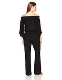 OffTheShoulder Jumpsuit, Black, L