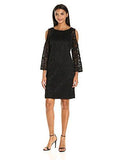Nine West Cold Shoulder Raglan With Long Sleeves Black 2