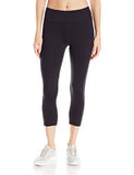 Active Crop Pant Mesh Contrast, Black, Medium