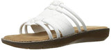 Aerosoles Super Cool Slide Sandal White 8 M Us