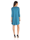 Maggie Trapeze Dress, Baltic Blue, Medium
