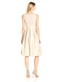 2 Piece Jacket And Dress Set, Beige, 12