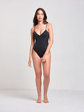 Baybae Bralette One Piece Black M Swimwear One Piece Black