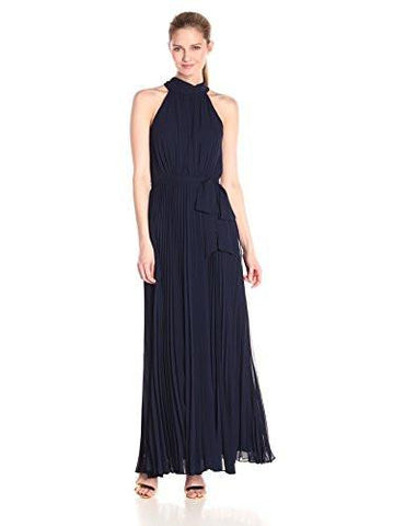 Eliza J Halter Maxi Dress, Navy, 6