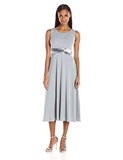 Tucked Front Jacket Dress, Gray, 12