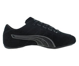 Puma Soleil V2 Suede Patent Sneaker Blacksteel Grey 9 M