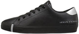 Eco Leather Fashion Sneaker Black 8 M Us
