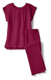 Sleeveless Pajama Set Berry Medium