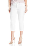 Signature By Levi Strauss & Co Plus Size Modern Capris White 20