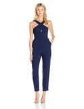 Cross Front Jumpsuit Dark Navy 12