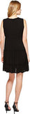 Karen Kane Tiered Embroidery Dress Black Dress
