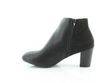 Gahriet Leather Almond Toe Ankle Fashion, Black, Size 9.0