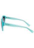 Butterfly Transparent Sunglasses Turquoise & Blue