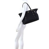 Prada Tessuto Saffian Shopping Tote 1Bg253 Nero Black