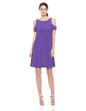 Nine West Cold Shoulder Dress Hyacinth 14