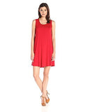 Karen Kane Sleeveless Maggie Trapeze Dress, Fire, Medium