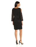 Nine West Cold Shoulder Raglan With Long Sleeves Black 2