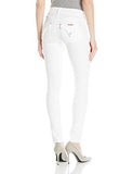 Hudson Jeans Collin Midrise Skinny Denim Flap Pocket Jean, White, 27