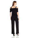 OffTheShoulder Jumpsuit, Black, Xs