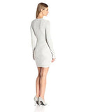 Bcbgeneration Long Line Rib Tunic Dress Grey Xxsmall