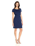 Ellen Tracy ShortSleeved Ponte TShirt Dress, Navy, 10