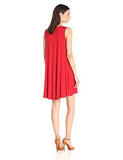 Karen Kane Sleeveless Maggie Trapeze Dress, Fire, Medium