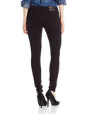 True Religion Halle Mid Rise Skinny, Dau Jet Black, 25