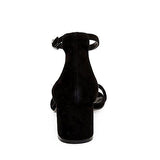 Irenee Heeled Sandal Black Suede 75 M Us