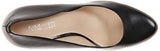 Nine West Kristal Leather Dress Pump Black Leather 7 M Us