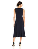 Jessica Howard Swing Jacket Dress With Ruched Waist, Navy/Taupe, 12