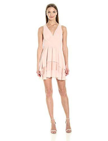 Surplice Dress Rose Smoke 6