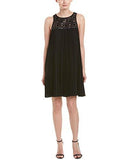 Lynelle Chic Drape Pleated Dress Black 8
