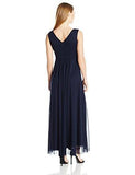 Jessica Howard Petite Basketweave Gown, Navy, 4P