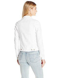 Classic Trucker Jacket, Clean White Trucker, Large