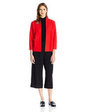 Boiled Wool Cardigan Vibrant Red Xl