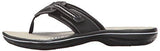 Brinkley Jazz Flip Flop Black W Black Outsole 7 M Us