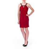 S Prom Embellished Cocktail Dress Red 2