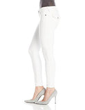 Casey Low Rise Super Skinny Jean With Flap, Optic White, 26