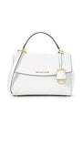 Michael Michael Kors Ava Small Satchel Optic White One Size