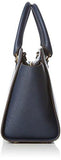 Michael Michael Kors Selma Medium Top Zip Satchel Navy One Size