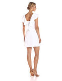 Bcbgeneration Ruffle Dress Optic White 8
