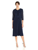Two Piece Jacket Dress, Navy, 16