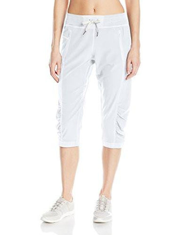 Calvin Klein Performance Banded Bottom Capri 19 12 Inseam White S