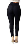Pxmoda Casual Stretch Skinny Pencil Pants High Waist Elastic Slim Jeans