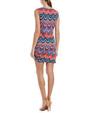 Trina Dream Prism Stripe Matte Jersey Dress Multi Small