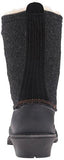Fully Wooly Lace Winter Boot, Black, 9 M Us
