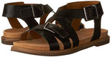 Corsio Bambi Platform Black Leather 8 Medium Us
