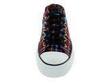 Chuck Taylor All Star Plaid Ox Sneaker Shoe Bordeauxwhite 6