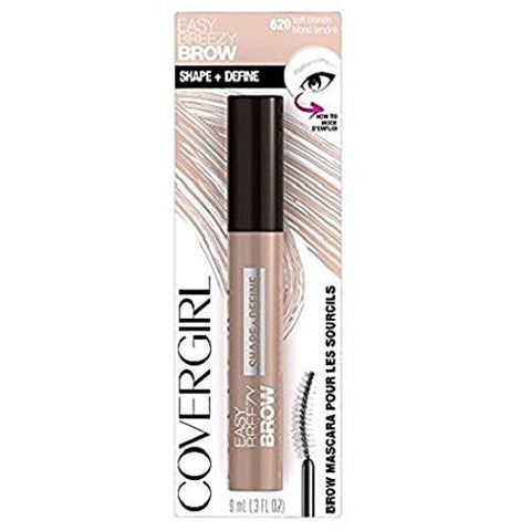 Easy Breezy Brow Shape Define Brow Mascara, 620 Soft Blonde Pack Of 2